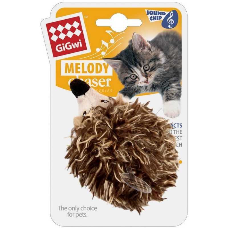 GiGwi Melody Chaser Ježek se zvukovým čipem