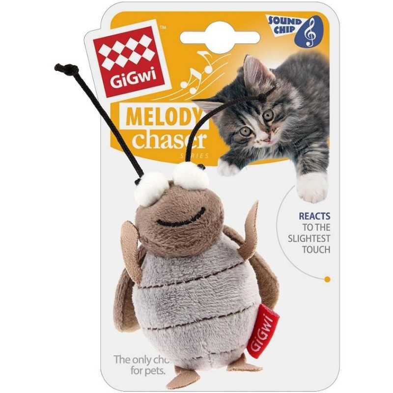 GiGwi Melody Chaser Cvrček se zvukovým čipem