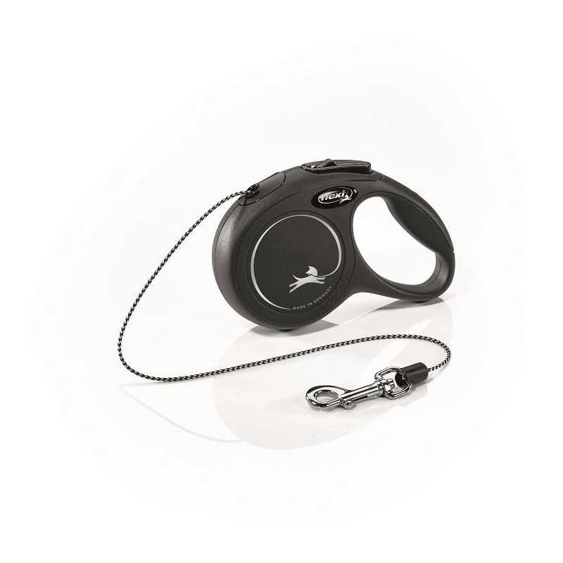 flexi New Classic XS lanko 3m/8kg černá