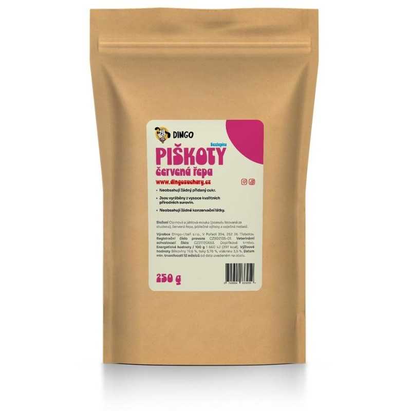 DINGO piškoty s červenou řepou, 250g