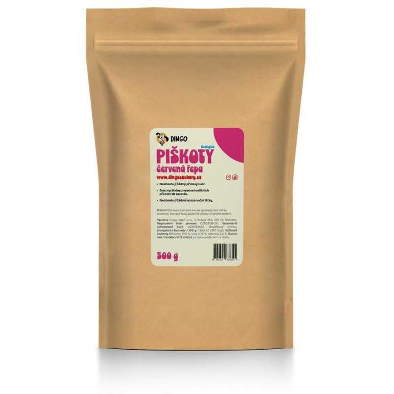 DINGO piškoty s červenou řepou, 500g