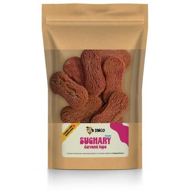 DINGO suchary s červenou řepou, 250g