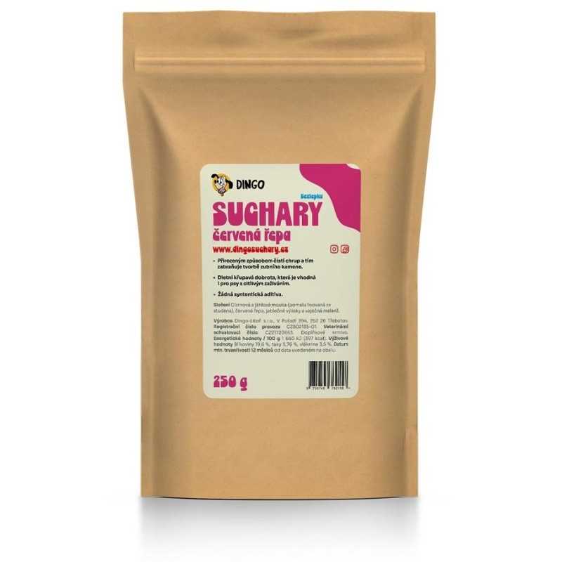DINGO suchary s červenou řepou, 250g