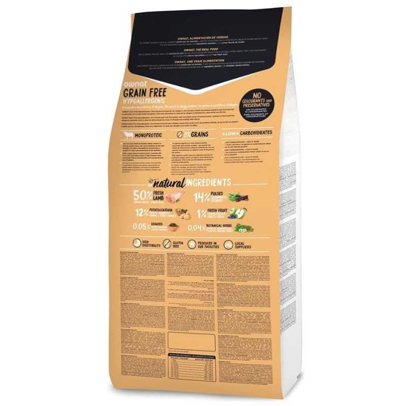OWNAT GF HYPOALLERGENIC DOG Lamb 3kg