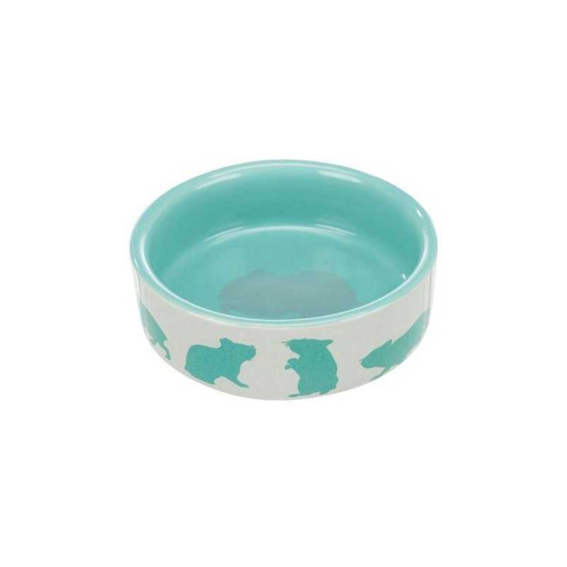 Keramická miska pro křečky barevná 80 ml/8 cm