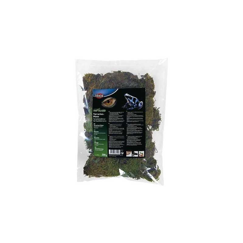 Terarijní mech, substrát pro vlhkost terária 200 g