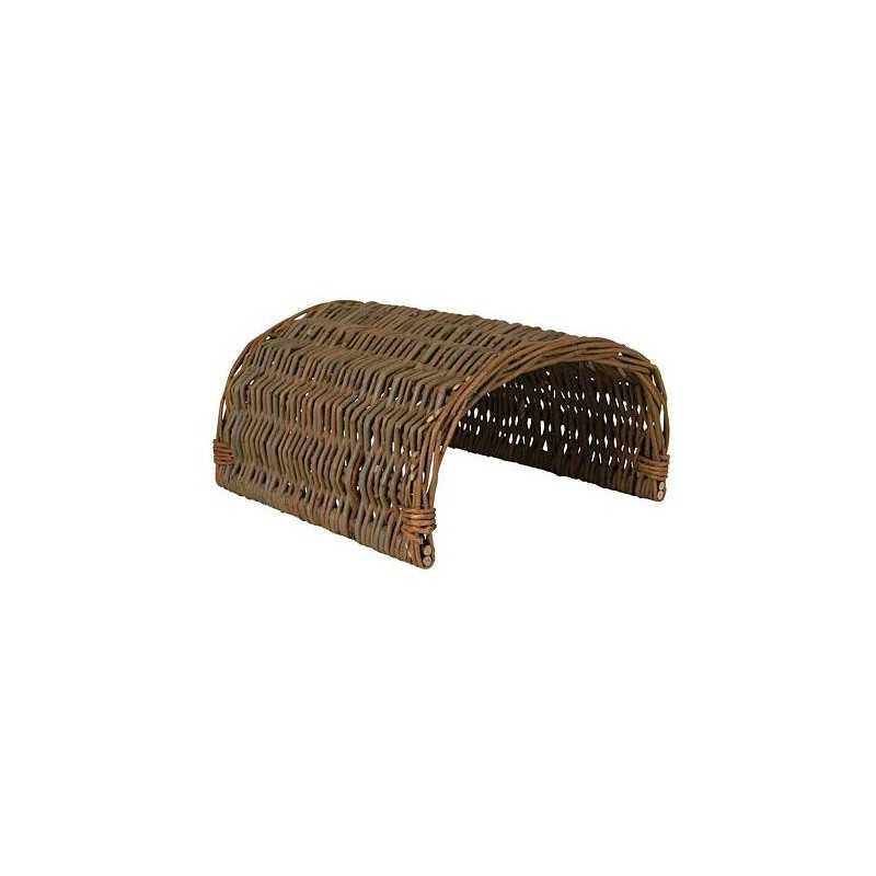 Proutěný tunel pro morče 24x13x25 cm