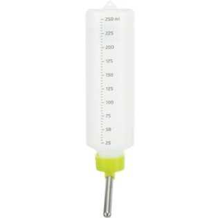 Láhev na vodu s držákem drátu, 250 ml, např. morče, zakrslý králík