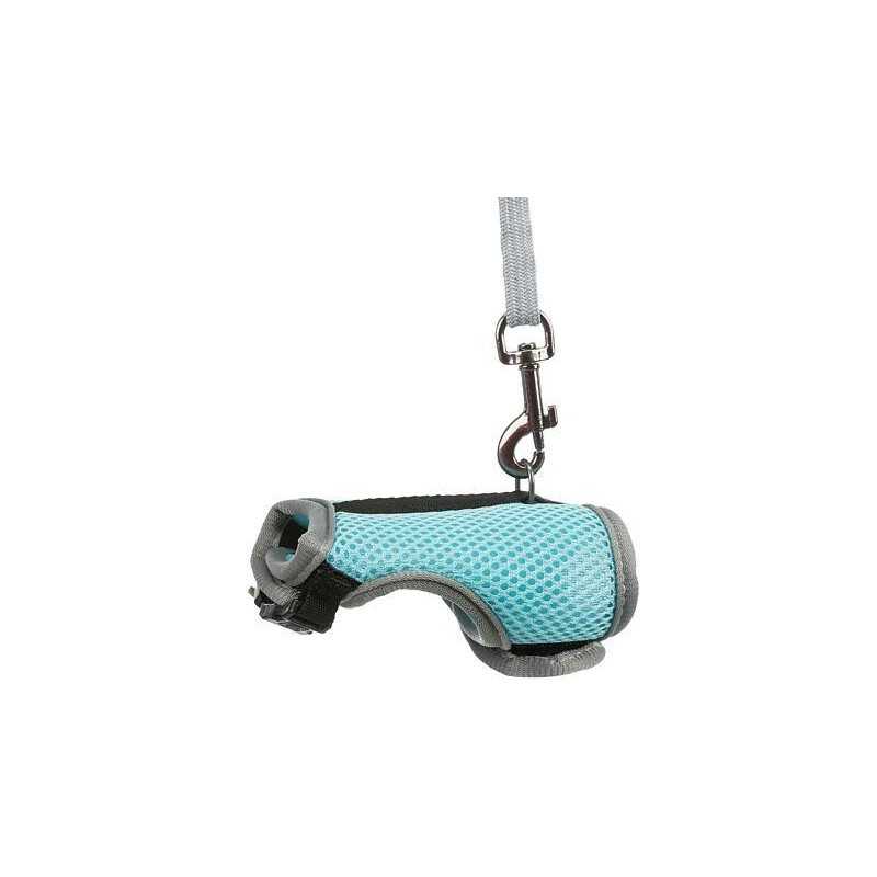 Postroj VESTA s vodítkem pro potkana 12-18cm/1,2m