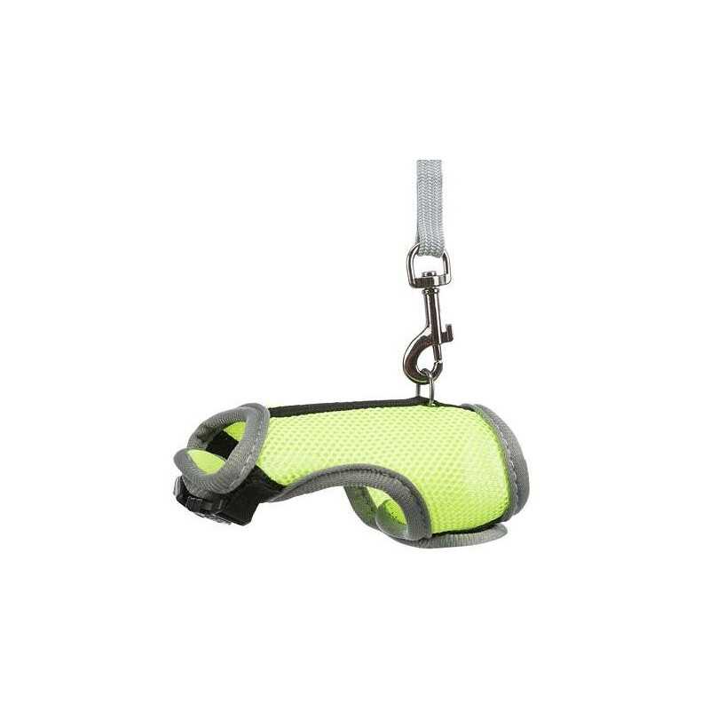 Postroj VESTA s vodítkem pro potkana 12-18cm/1,2m