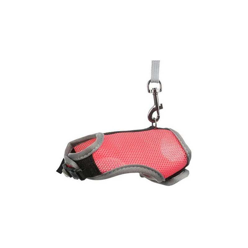 Postroj VESTA s vodítkem pro zakrslého králíka 25-32cm/1,2m