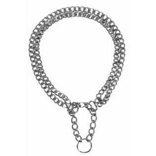 Polostahovací obojek dvouřadý 30cm/2mm, L-XL:55cm/2,5mm