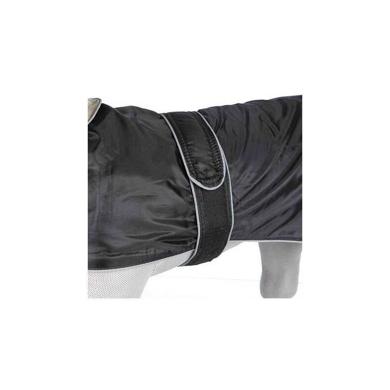 Reflexní vesta ORLEANS černá, M:45cm, hruď:45-65cm, krk:42-52cm