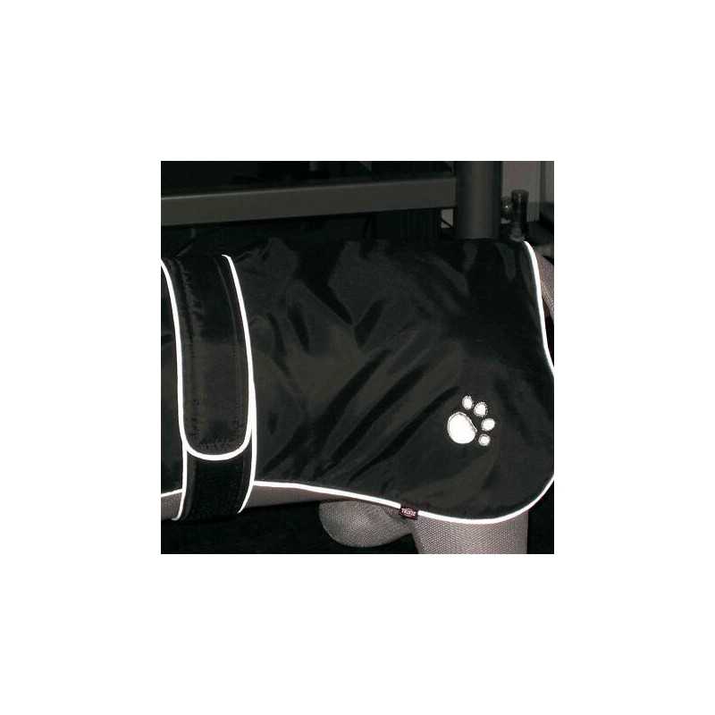 Reflexní vesta ORLEANS černá, XL:70cm, hruď:65-90cm, krk:66-75cm