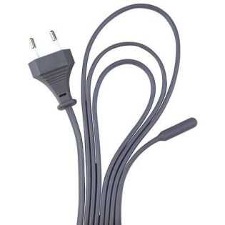 Topný kabel, silicon, jednošňůrový 25 W/4,50 m (RP 2,90 Kč)