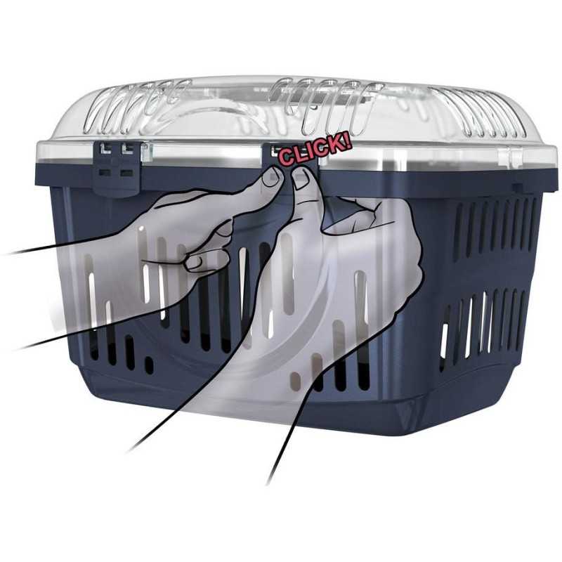 Přepravka Rocket Transparent, 49x33x33cm