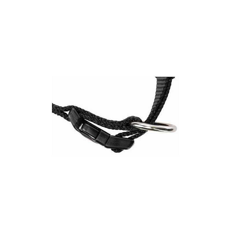 Obojek PREMIUM - černý, M-L:40-60cm/50mm