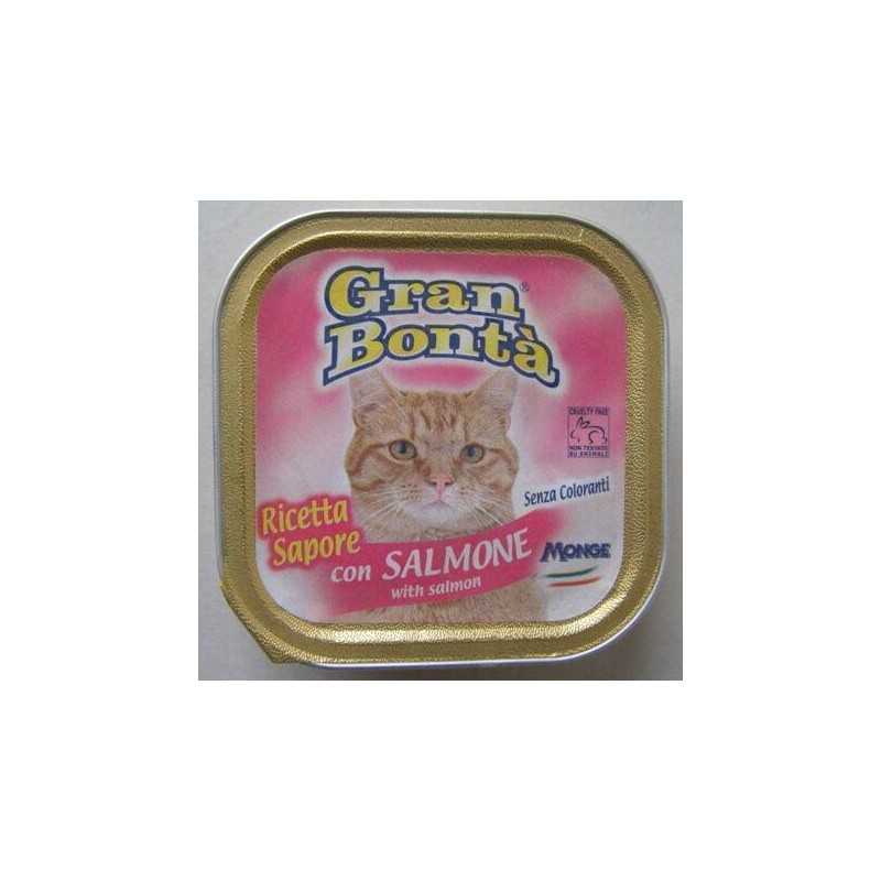 GRAN BONTA paštika s lososem pro kočky 100g