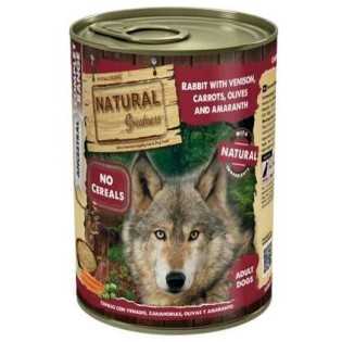 Natural Greatness králík, zvěřina, mrkev, olivy, amarant konzerva pro psy 400 g