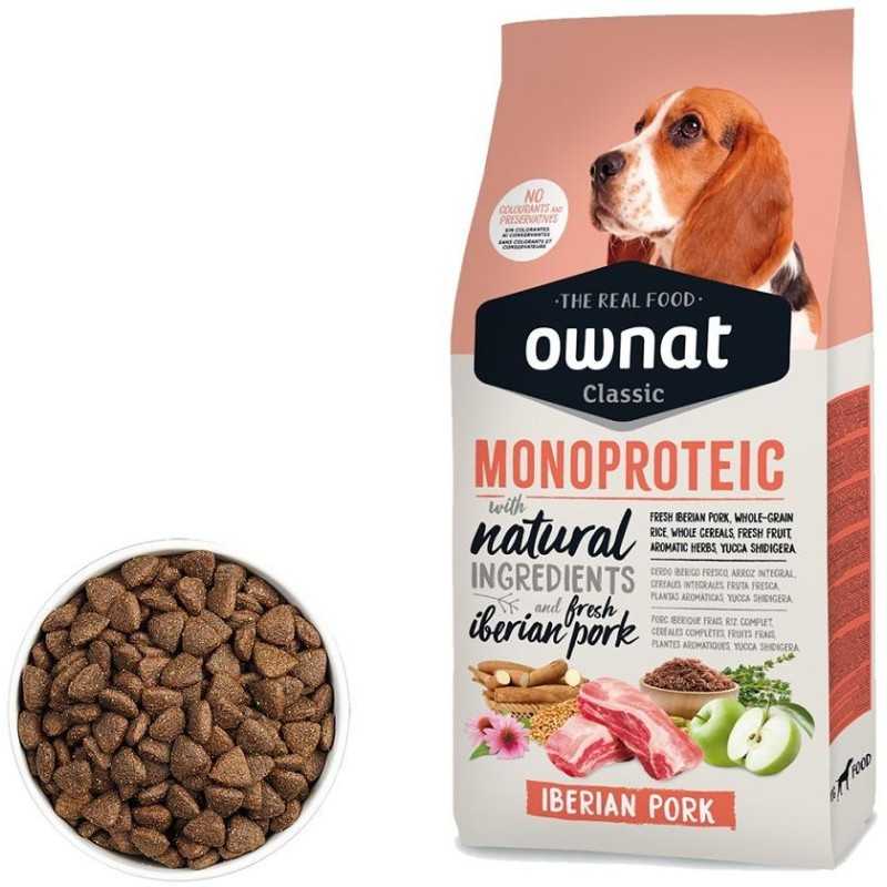 OWNAT CLASSIC MONOPROTEIC DOG Iberian Pork 4kg