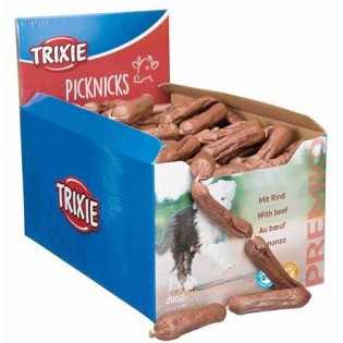 Premio PICKNICKS klobásky - hovězí maso 8g, 200ks - TRIXIE