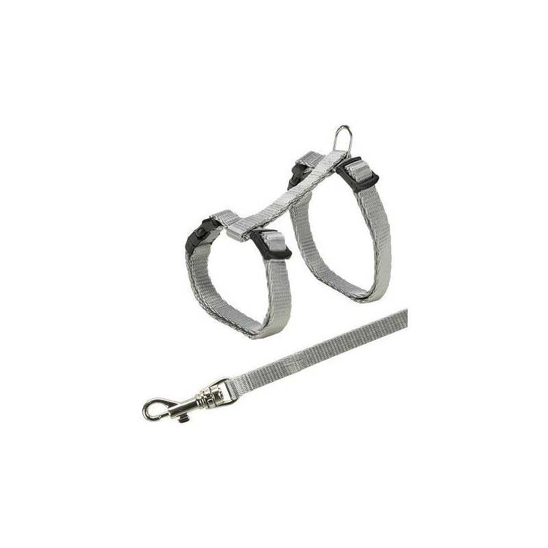 Nylonový postroj pro koťata jednobarevný 19-31cm/8mm TRIXIE