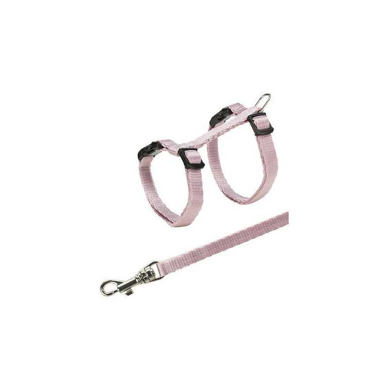 Nylonový postroj pro koťata jednobarevný 19-31cm/8mm TRIXIE