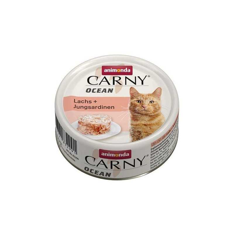 ANIMONDA konzerva CARNY Ocean - losos + sardinky 80g