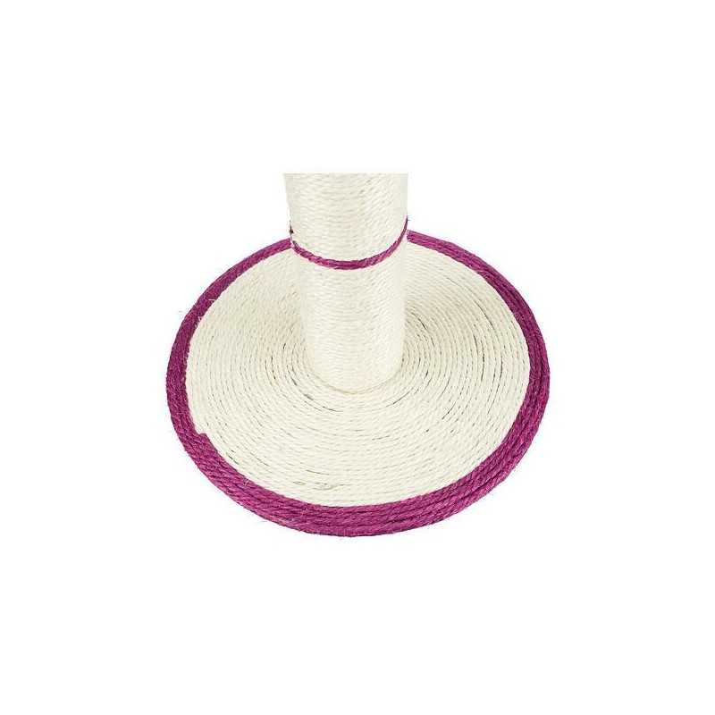 Sisalové škrabadlo s míčem, základna: ø 31 cm, sloupek: ø 7 cm, výška: 50 cm