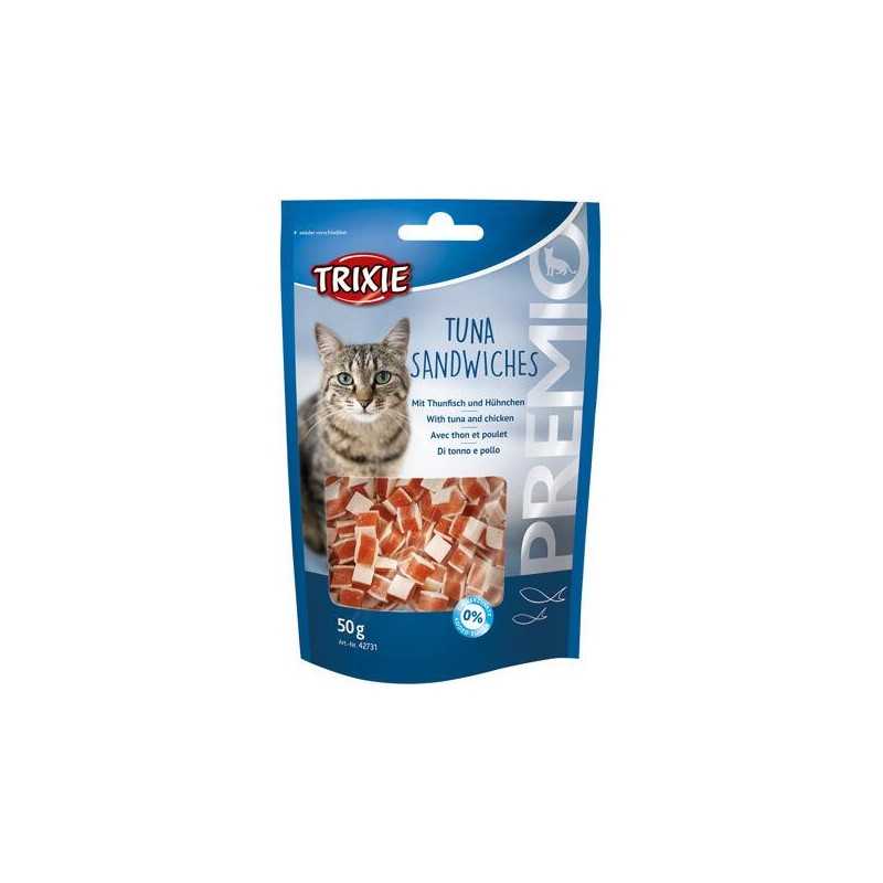 PREMIO Tuna Sandwiches 50 g - s tuňákem a kuřecím masem