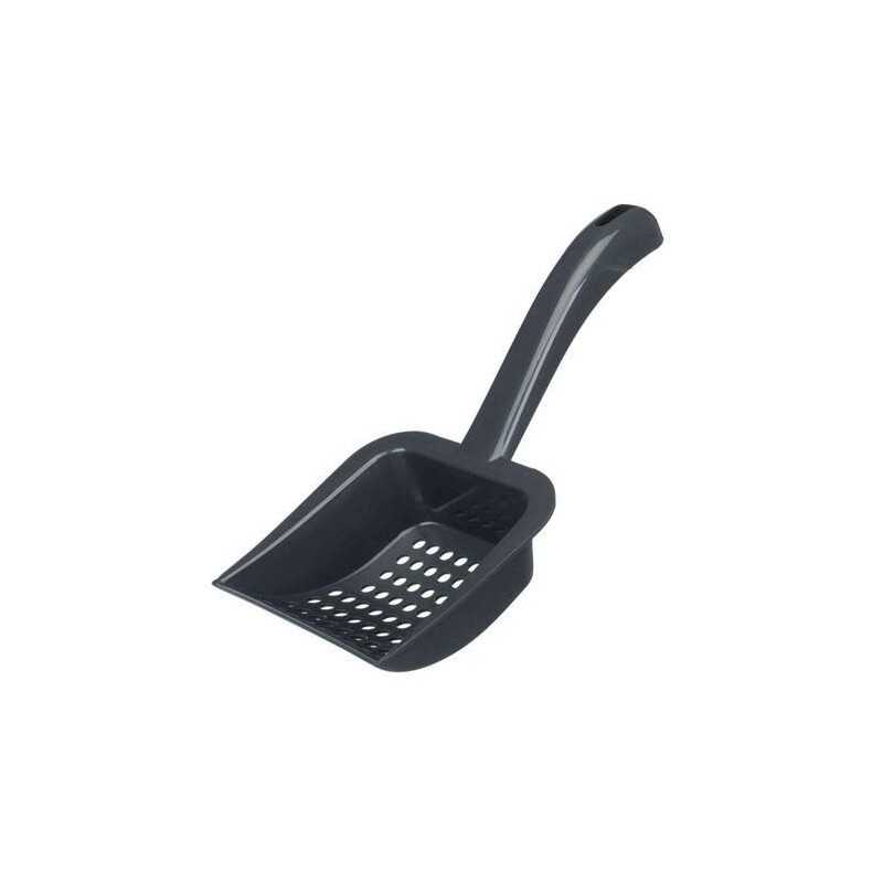 Plastová lopatka na trus, vhodná na silikonové perličky L