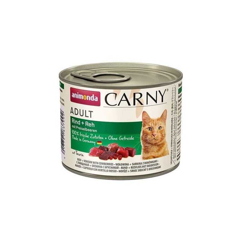 ANIMONDA konzerva CARNY Adult - hovězí,srnčí,brusinky 200g